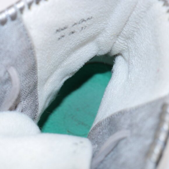 Jack Rogers Womens Hayley Duck Boot Size 8 Gray Silver Lace-Up Rubber Leather - Picture 12 of 12